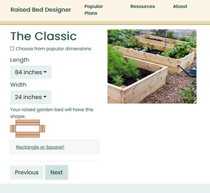 Screenshot fromhttps://raisedbeddesigner.com/
